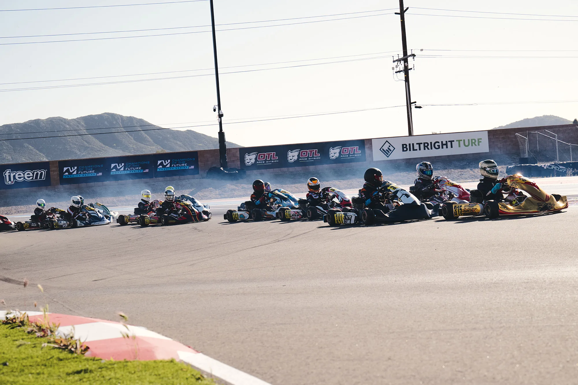 Motorsports racing action photo by Andrew C. Phan