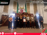 EL CONGRESO DE LA CIUDAD DE MÉXICO RINDE HOMENAJE AL ING. JOSÉ ABED Y A OMDAI SPORT MÉXICO